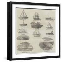 Her Majesty's Marine Excursion-null-Framed Giclee Print