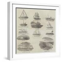 Her Majesty's Marine Excursion-null-Framed Giclee Print