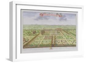 Her Majesty's Royal Palace at Kensington, from "Survey of London"-Leonard Knyff-Framed Giclee Print