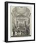 Her Majesty's State Ball, the Grand Staircase at Buckingham Palace-null-Framed Giclee Print