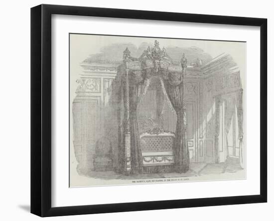 Her Majesty's State Bed-Chamber, in the Palace of St Cloud-null-Framed Giclee Print