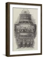 Her Majesty's State-Box at the Royal Italian Opera, Covent-Garden-null-Framed Giclee Print