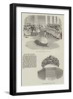 Her Majesty's Theatre, Cerito in the Revolving Pas-null-Framed Giclee Print