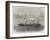 Her Majesty's Troop-Ship Transit, Refitting and Receiving Stores for China in Portsmouth Harbour-Edwin Weedon-Framed Giclee Print