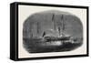 Her Majesty's Visit to Belgium: the King of the Belgians Leaving the Royal Yacht, 1852-null-Framed Stretched Canvas