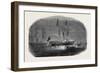 Her Majesty's Visit to Belgium: the King of the Belgians Leaving the Royal Yacht, 1852-null-Framed Giclee Print