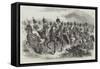 Her Majesty's Visit to France, the French Guides-null-Framed Stretched Canvas