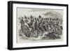 Her Majesty's Visit to France, the French Guides-null-Framed Giclee Print