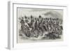 Her Majesty's Visit to France, the French Guides-null-Framed Giclee Print