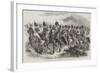 Her Majesty's Visit to France, the French Guides-null-Framed Giclee Print