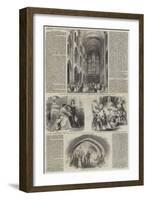 Her Majesty's Visit to France-null-Framed Giclee Print