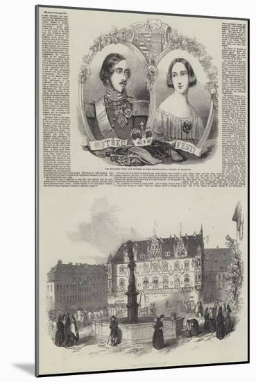 Her Majesty's Visit to Germany-Charles Baugniet-Mounted Giclee Print