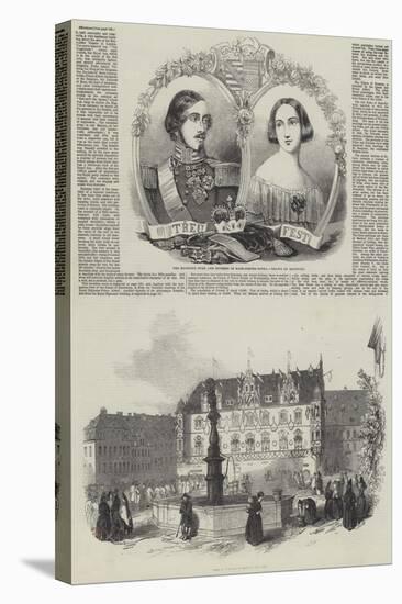 Her Majesty's Visit to Germany-Charles Baugniet-Stretched Canvas