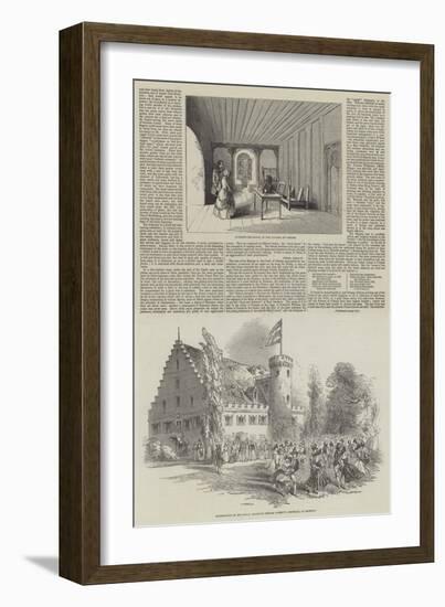 Her Majesty's Visit to Germany-null-Framed Giclee Print