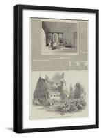 Her Majesty's Visit to Germany-null-Framed Giclee Print