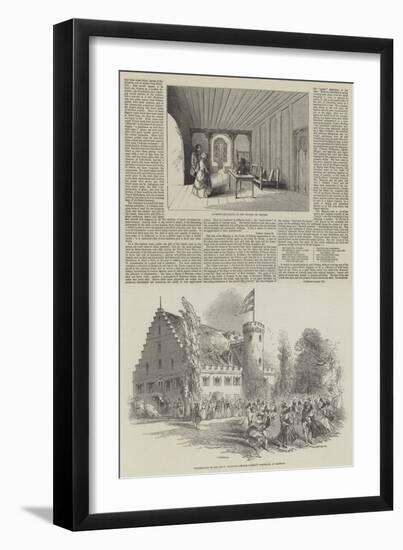 Her Majesty's Visit to Germany-null-Framed Giclee Print