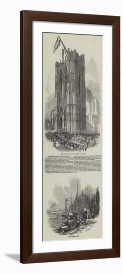 Her Majesty's Visit to Germany-null-Framed Giclee Print