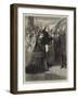 Her Majesty's Visit to Hughenden, at the Railway Station, High Wycombe-Godefroy Durand-Framed Giclee Print