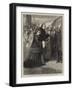 Her Majesty's Visit to Hughenden, at the Railway Station, High Wycombe-Godefroy Durand-Framed Giclee Print