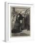 Her Majesty's Visit to Hughenden, at the Railway Station, High Wycombe-Godefroy Durand-Framed Giclee Print