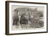 Her Majesty's Visit to Ireland, Arrival of the Queen at Holyhead-null-Framed Giclee Print