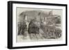 Her Majesty's Visit to Ireland, Arrival of the Queen at Holyhead-null-Framed Giclee Print