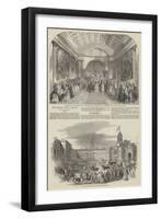 Her Majesty's Visit to Ireland-null-Framed Giclee Print