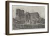 Her Majesty's Visit to Paris, Notre Dame, from the Seine-null-Framed Giclee Print