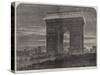 Her Majesty's Visit to Paris, the Arc De Triomphe De L'Etoile, Illuminated-null-Stretched Canvas