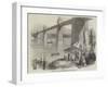 Her Majesty's Visit to the Britannia Tubular Bridge-null-Framed Giclee Print