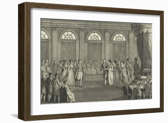 Her Majesty the Empress Marie Louise, Queen of Italy-null-Framed Giclee Print