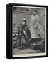 Her Majesty the Queen and Hrh Albert Edward, Prince of Wales-null-Framed Stretched Canvas