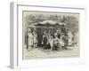 Her Majesty the Queen and Some of the Royal Family Having Breakfast in the Gardens of Osborne House-null-Framed Giclee Print