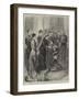 Her Majesty the Queen Decorating Officers Engaged in the Afghan and Zulu Wars, at Windsor Castle-null-Framed Giclee Print