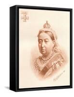 Her Majesty the Queen, Empress of India, 1884-Rudolf Blind-Framed Stretched Canvas