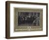 Her Majesty the Queen Investing the Emperor Napoleon III with the Order of the Garter at Windsor Ca-Edgar Melville Ward-Framed Giclee Print