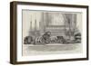 Her Majesty the Queen's Sideboard at Christmas Time-null-Framed Giclee Print