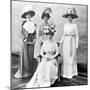 Her Majesty the Queen with Her Ladies in Waiting, 1911-null-Mounted Premium Photographic Print