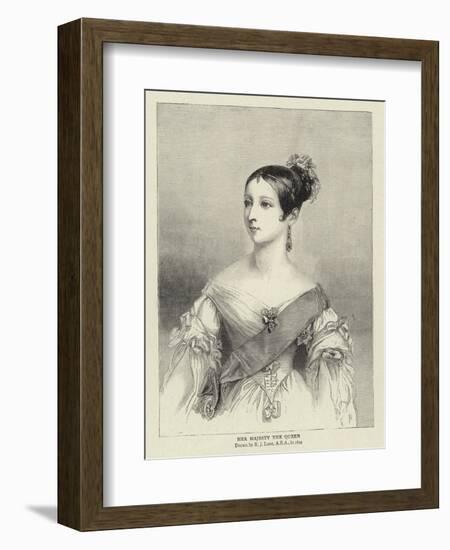 Her Majesty the Queen-Richard James Lane-Framed Giclee Print
