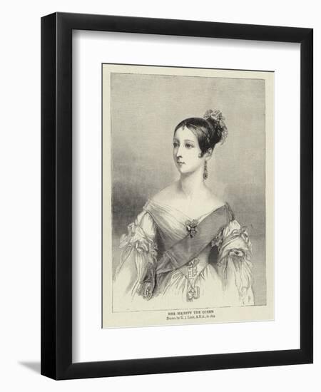 Her Majesty the Queen-Richard James Lane-Framed Giclee Print