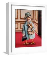 Her Majesty-Lucia Heffernan-Framed Art Print