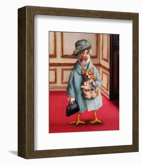 Her Majesty-Lucia Heffernan-Framed Art Print