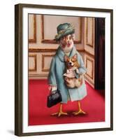 Her Majesty-Lucia Heffernan-Framed Art Print