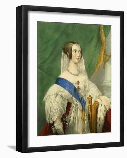 Her Most Gracious Majesty, Queen Victoria-George Howard-Framed Giclee Print