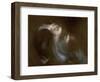 Her Mother's Kiss, 1890s-Eugene Carriere-Framed Giclee Print