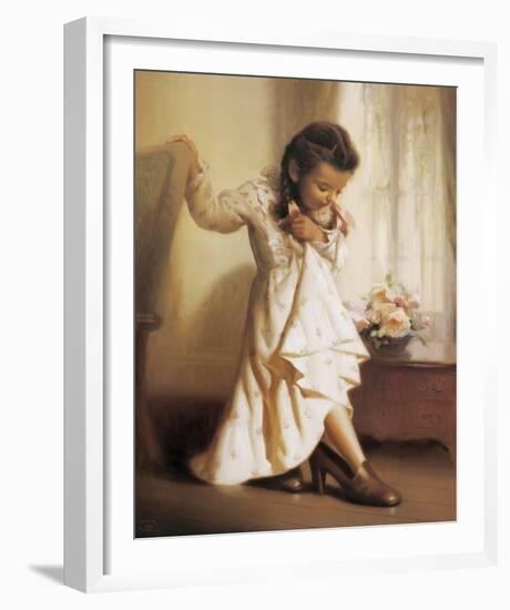 Her Mother's Shoes-null-Framed Giclee Print