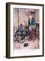 "Her Name Is There Nobody Within Hearing?"-Charles Edmund Brock-Framed Giclee Print