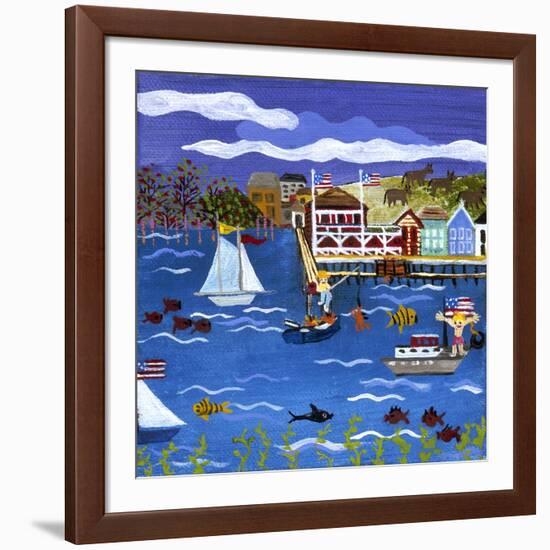 Her Place of Business-Kristin Nelson-Framed Giclee Print