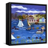 Her Place of Business-Kristin Nelson-Framed Stretched Canvas