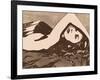 Her Pose-Andrew Cooper-Framed Art Print